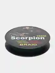 Плетенная леска Scorpion, леска рыболовная, 4 и 8-жильная