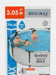 Бассейн каркасный BESTWAY Steel Pro Max 4678л 305х76см, с фильтром- насосом