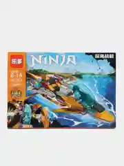 Оранжевый конструктор ninja,AVENGERS,MARVEL, спорт кар, совместим с Лего