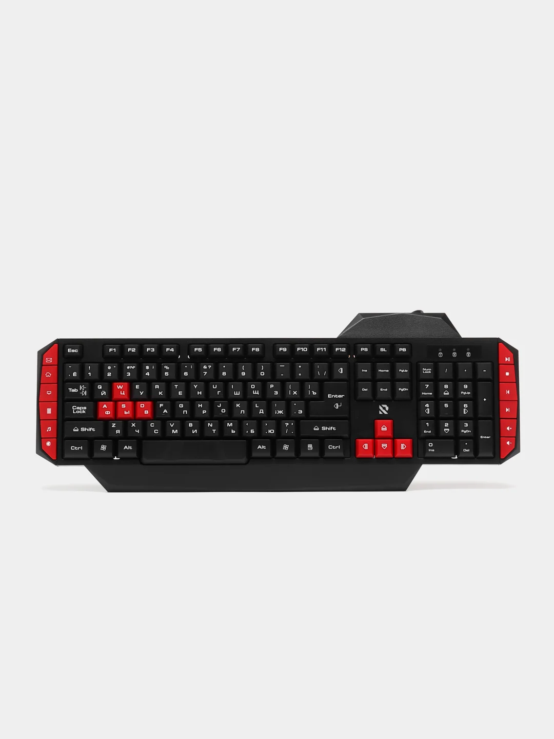Клавиатура проводная Smartbuy RUSH Raven 200, мультимедийная