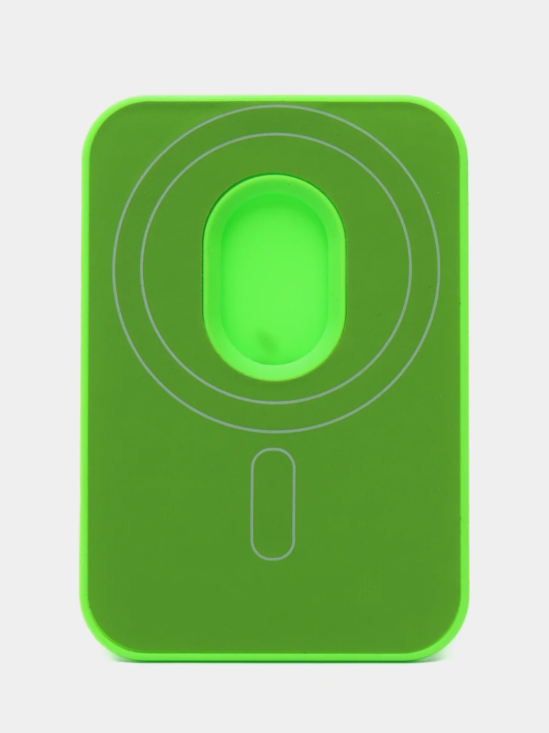 Салатовый iphone Silicone Wallet MagSafe / Силиконовый кошелёк магсэйф для айфона