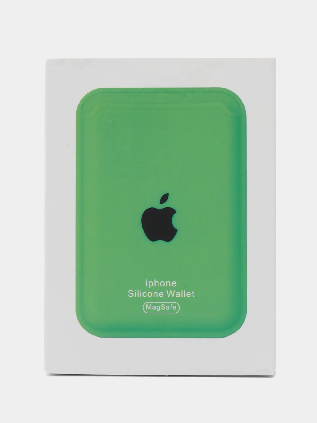 Салатовый iphone Silicone Wallet MagSafe / Силиконовый кошелёк магсэйф для айфона