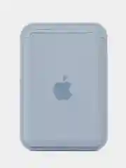 Светло-синий iphone Silicone Wallet MagSafe /  Силиконовый кошелёк магсэйф для айфона