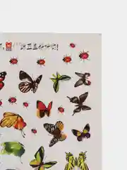 Разноцветный наклейка интерьерная на стену "Бабочки"