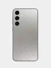 Серебряный защитная пленка для Samsung Galaxy S23 FE под карбон на заднюю часть, назад Самсунг S23FE