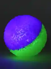Хром мячик светящийся , попрыгун мягкий