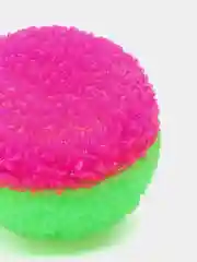 Шоколадный мячик светящийся , попрыгун мягкий