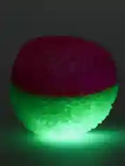 Шоколадный мячик светящийся , попрыгун мягкий