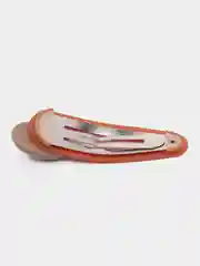 Оливковый заколки, 2 штуки