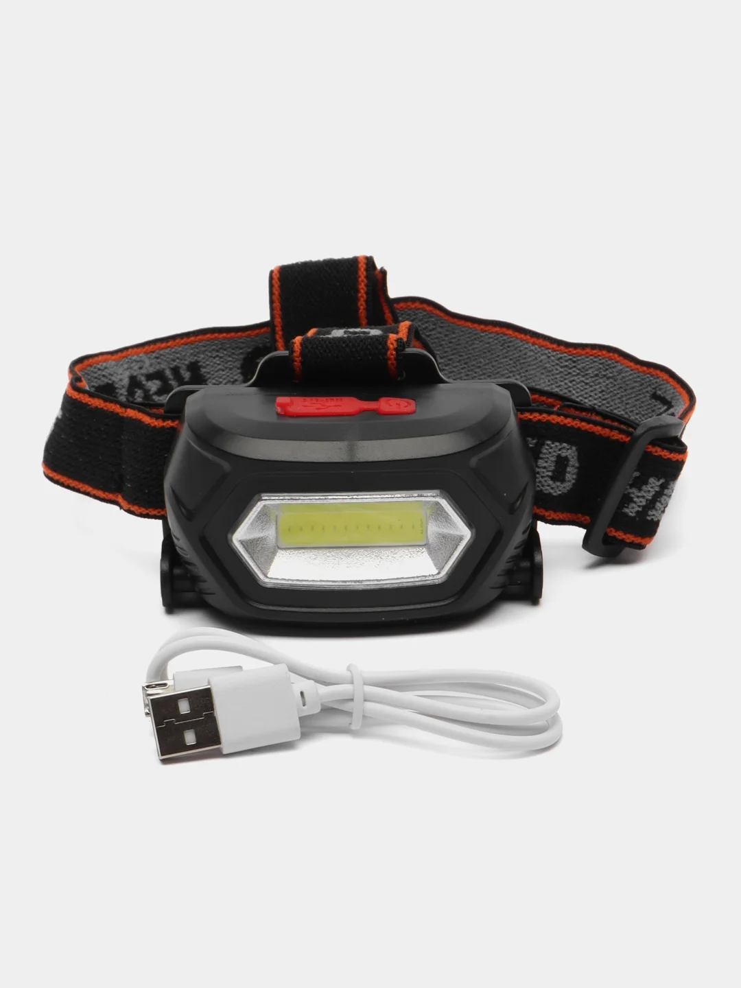 Налобный фонарь аккумуляторный, светодиодный, фонарик налобный USB BL-203-COB