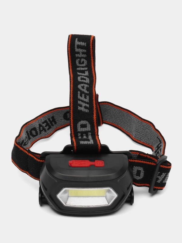 Налобный фонарь аккумуляторный, светодиодный, фонарик налобный USB BL-203-COB