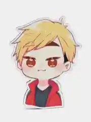Значок деревянный по аниме "Волейбол. Haikyuu!!"