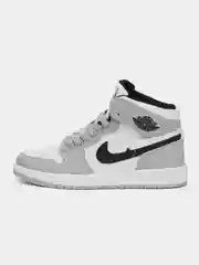 Серебряный кроссовки женские высокие Nike, Air Jordan