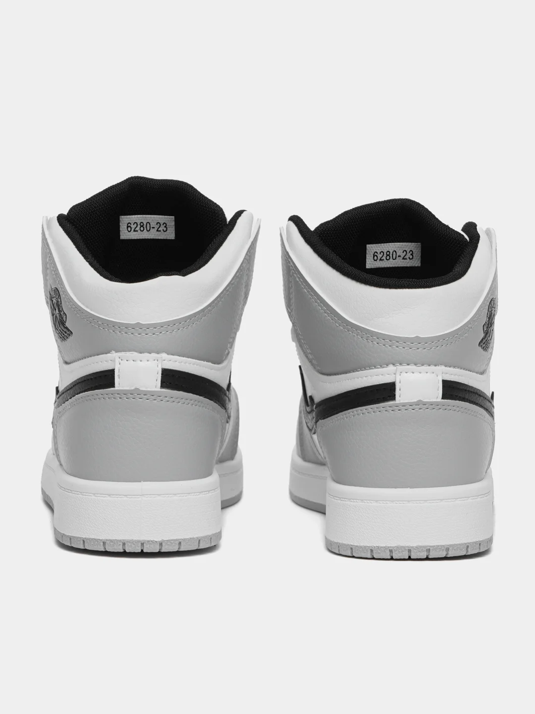 Серебряный кроссовки женские высокие Nike, Air Jordan