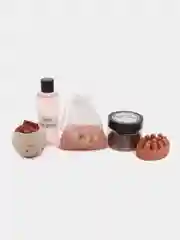 Карамельный spa набор "шоколад с апельсином". Подарок на день рождения. Подарочный набор для ванны
