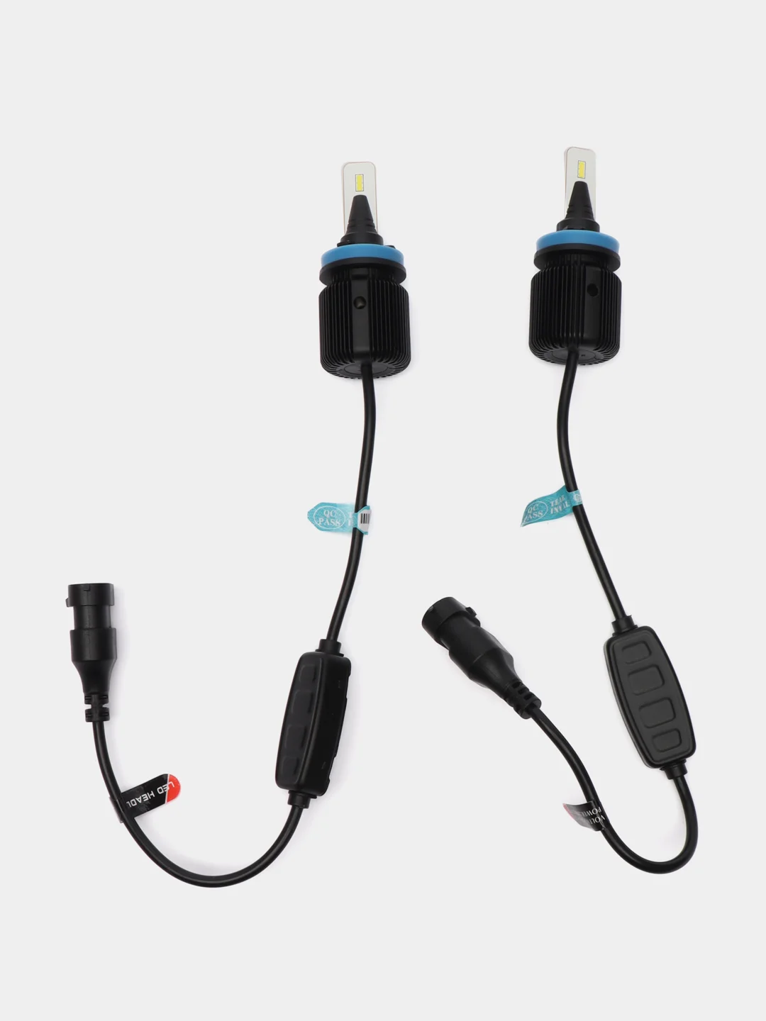 Лампа LED в птф H8/H9/H11/H16, 22W, 6000k 2 шт, без вентилятора