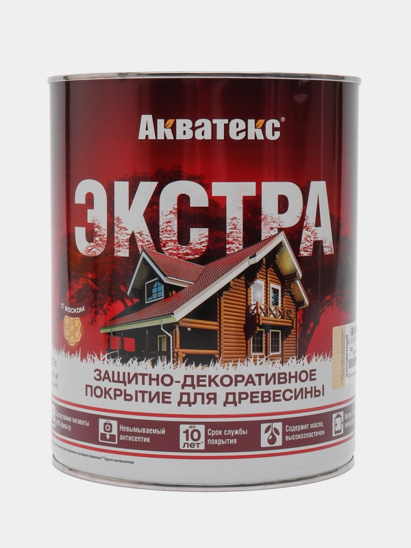 Акватекс Экстра, пропитка по дереву, цвет Бесцветный, 2,7 л