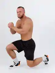 Шорты мужские спортивные, черные