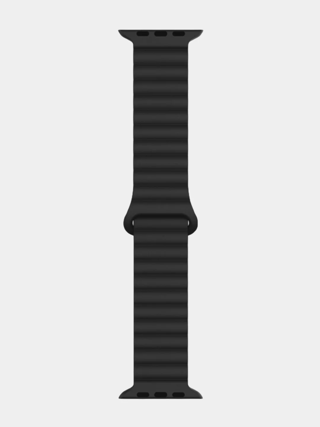 Угольный ремешок для смарт-часов Apple Watch магнитный Magnetic 38/40/41/42/44/45/49 мм ULTRA