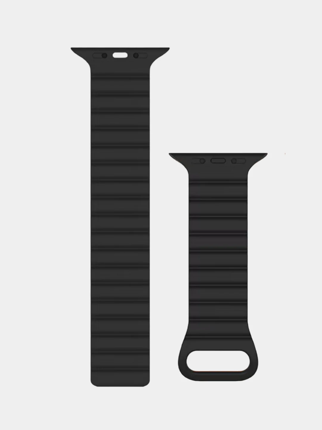 Угольный ремешок для смарт-часов Apple Watch магнитный Magnetic 38/40/41/42/44/45/49 мм ULTRA
