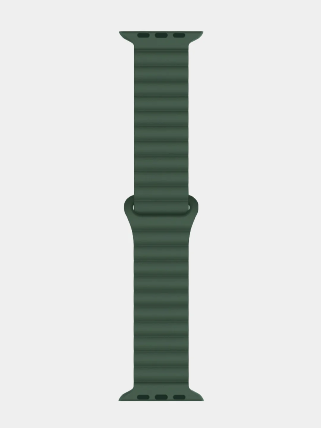Зеленый ремешок для смарт-часов Apple Watch магнитный Magnetic 38/40/41/42/44/45/49 мм ULTRA