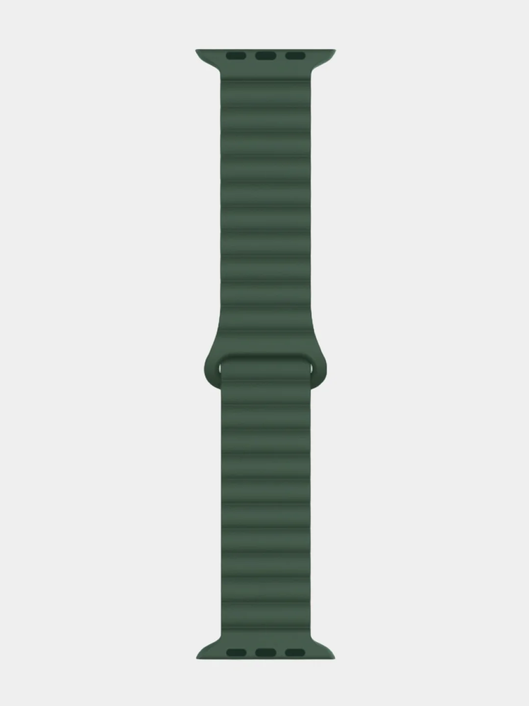 Зеленый ремешок для смарт-часов Apple Watch магнитный Magnetic 38/40/41/42/44/45/49 мм ULTRA