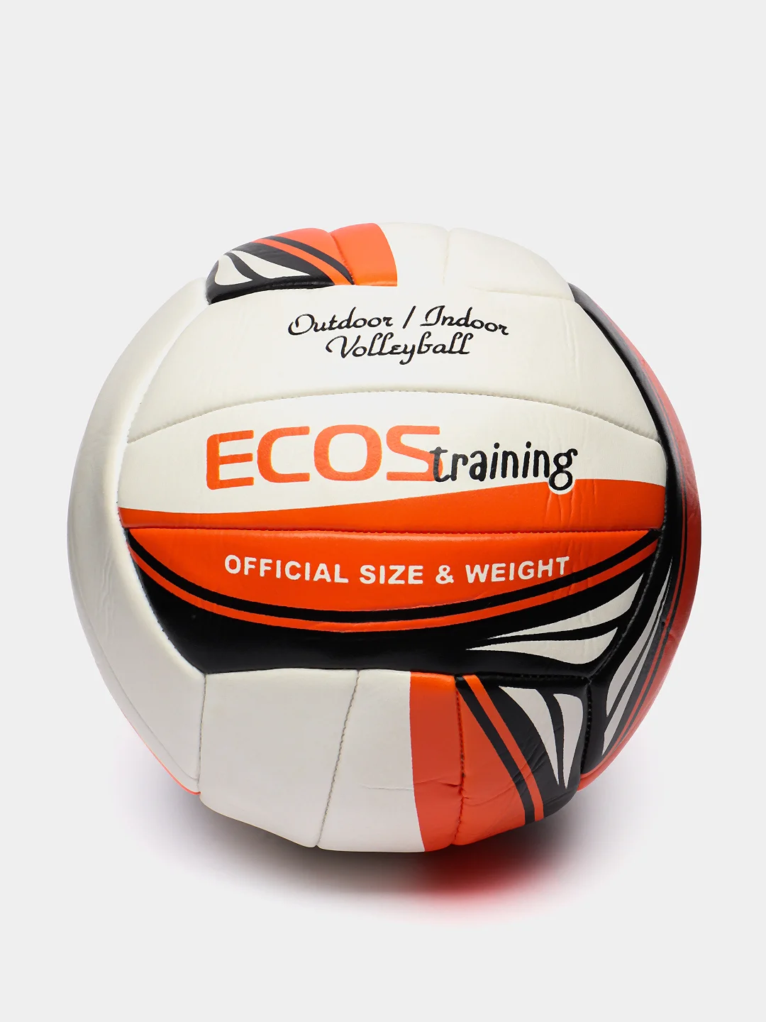 Оранжевый мяч волейбольный ECOS Training р.5 / Мяч для волейбола