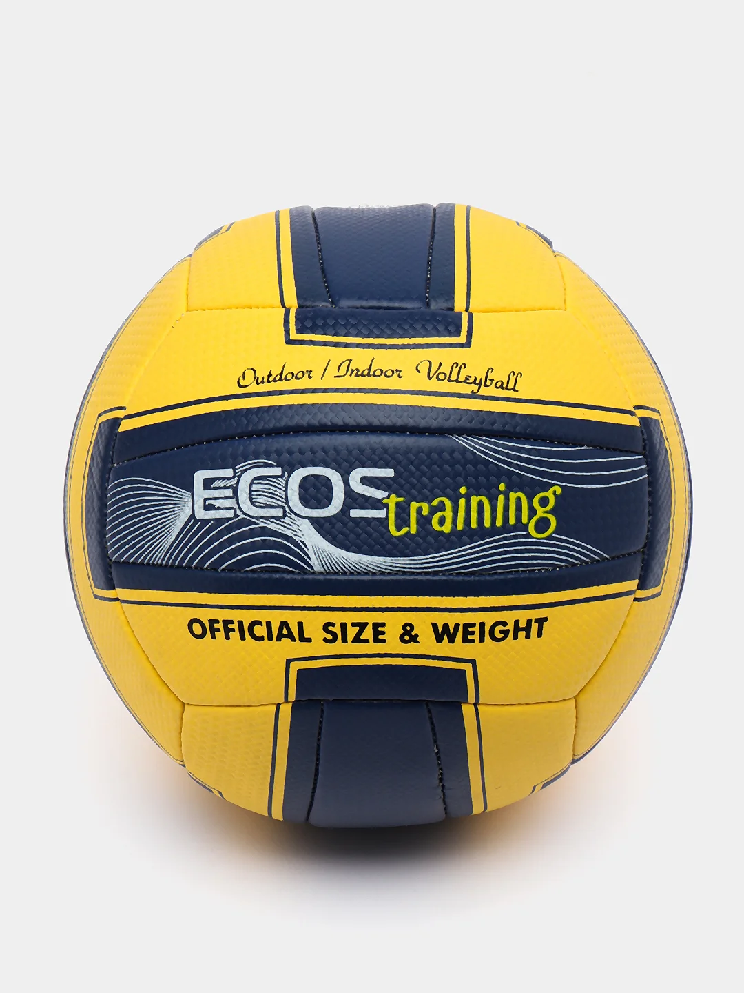 Синий мяч волейбольный ECOS Training р.5 / Мяч для волейбола