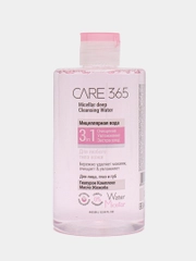 Мицеллярная вода для снятия макияжа, 3 в 1 CARE 365, 445 мл