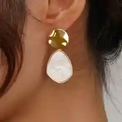 Слоновая кость серьги женские, разные виды, серьги-кольца