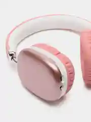 Розовый беспроводные наушники, полноразмерные
