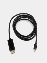 Кабель TYPE C-HDMI для подключения ноутбука, смартфона или планшета к ТВ, 1.8 метра
