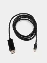 Кабель TYPE C-HDMI для подключения ноутбука, смартфона или планшета к ТВ, 1.8 метра