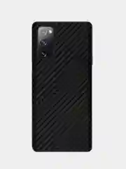 Черный защитная пленка для Samsung Galaxy S20 FE под карбон на заднюю часть, назад Самсунг S20FE