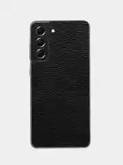 Угольный защитная пленка для Samsung Galaxy S21 FE под карбон на заднюю часть, назад Самсунг S21FE