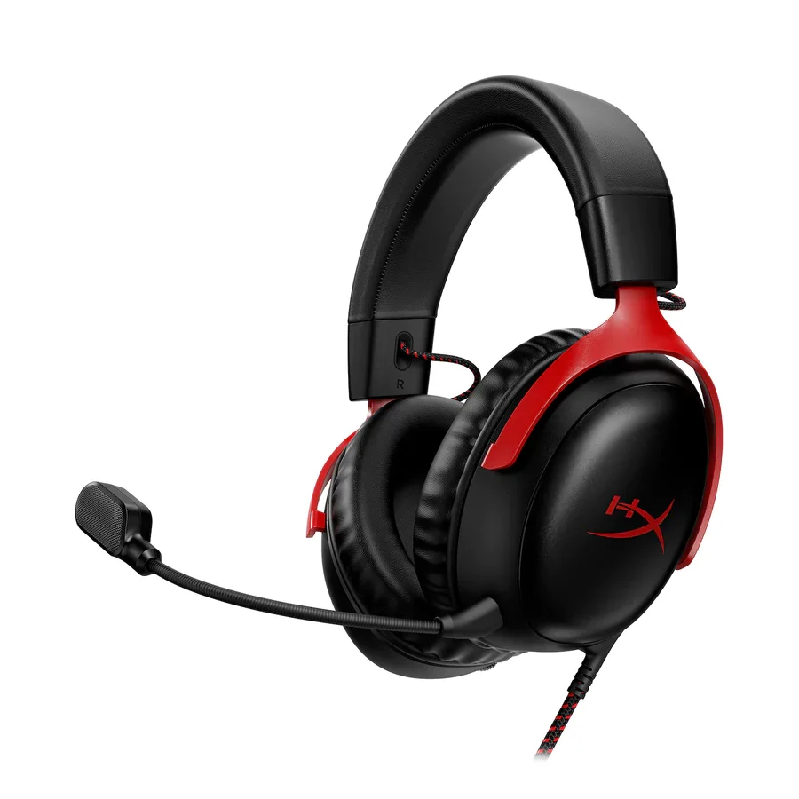Черный наушники игровые проводные HyperX Cloud 3 III