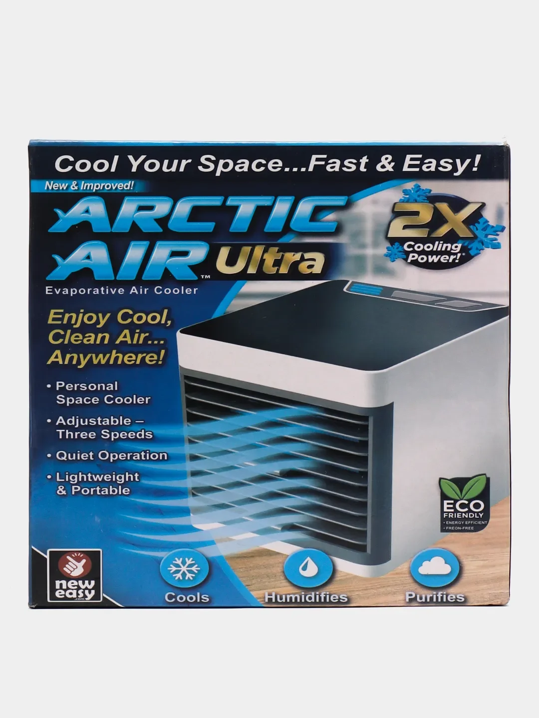 Портативный мини кондиционер, увлажнитель и охладитель воздуха Ultra AIR Cooler