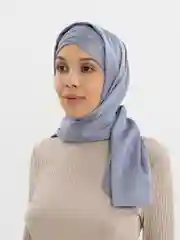 Розовый готовый платок из шелка