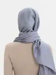 Розовый готовый платок из шелка