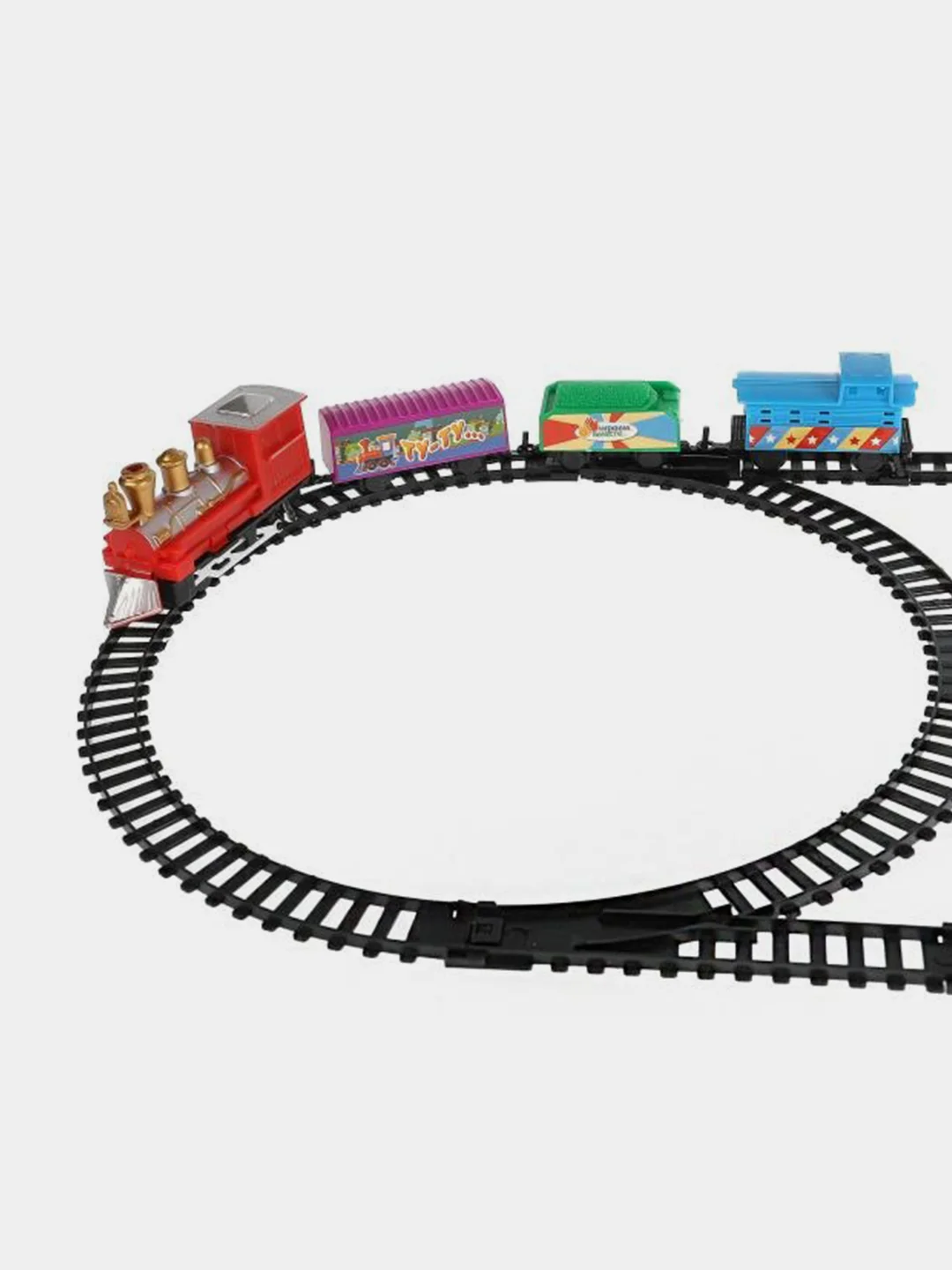 Игрушка Играем вместе "Железная дорога", длина пути 185 см