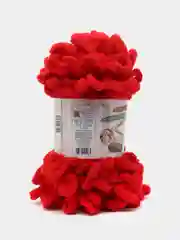 Красный пряжа Alize Puffy