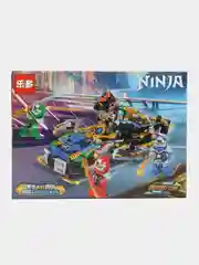 Зеленый конструктор ninja,AVENGERS,MARVEL, спорт кар, совместим с Лего