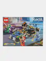 Небесно-голубой конструктор ninja,AVENGERS,MARVEL, спорт кар, совместим с Лего