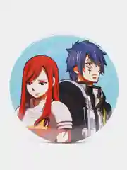 Желтый значки по мотивам аниме Хвост Феи (Fairy Tail)