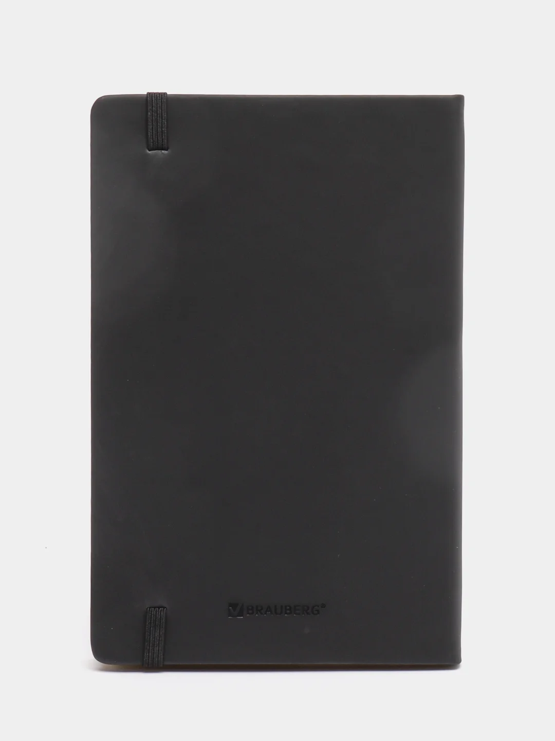 Блокнот BRAUBERG TOUCH под кожу, линия, черный, А5 135 х 205 миллиметров, 80 листов