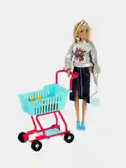 Кукла Карапуз София, в продуктовом магазине, 29 см