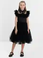 Черный платье для девочки праздничное нарядное Уэнсдей