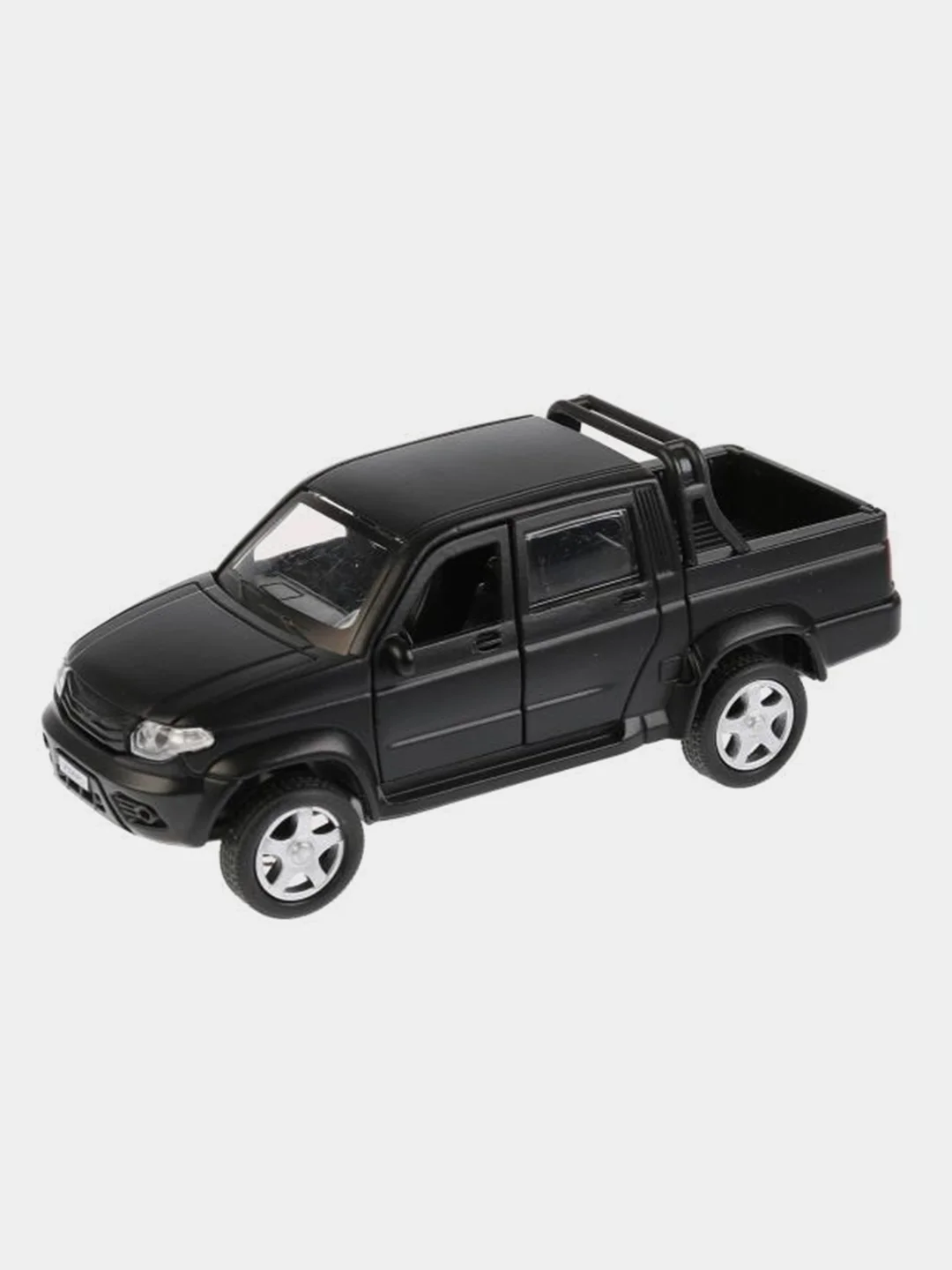Машина Технопарк UAZ Pickup, черный, 12 см
