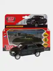 Машина Технопарк UAZ Pickup, черный, 12 см
