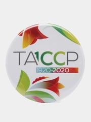 Значок "100 лет ТАССР", 56 мм
